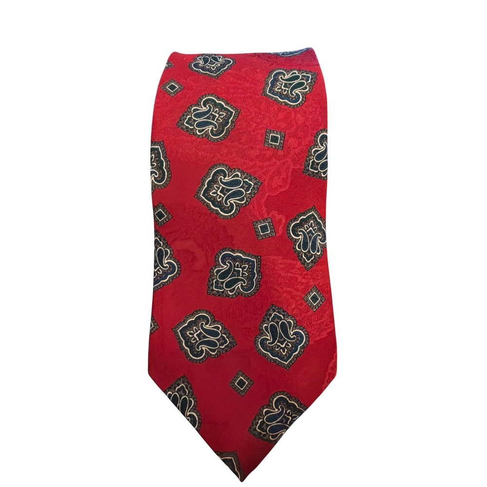 Vintage Royal Knight Necktie Grandpacore Academic Preppy Traditional Formlwear